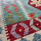 207 x 90 cm | Afghan Kilim Runner - Khorasan Rugs