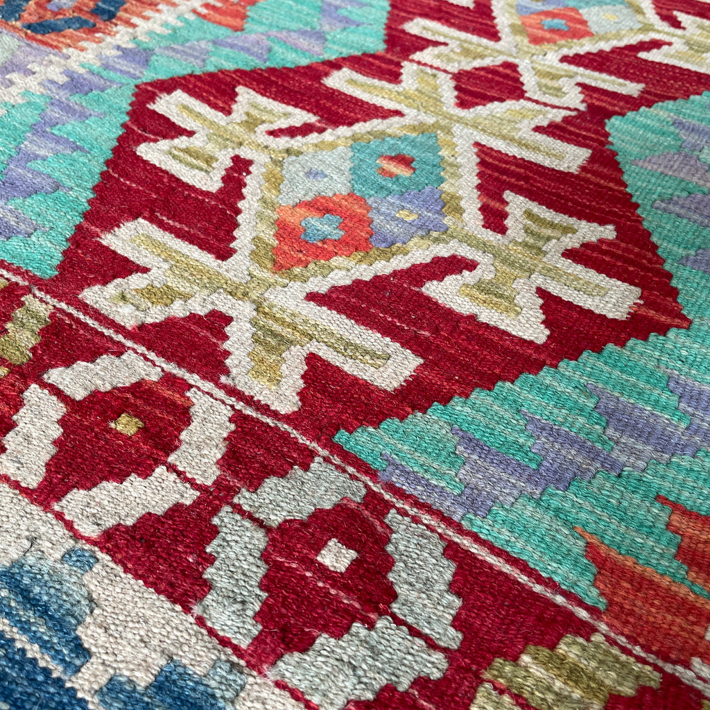 207 x 90 cm | Afghan Kilim Runner