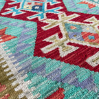 207 x 90 cm | Afghan Kilim Runner - Khorasan Rugs