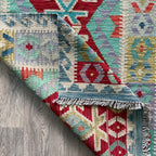 207 x 90 cm | Afghan Kilim Runner - Khorasan Rugs