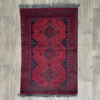 130 x 78 cm | Afghan Khal Muhammadi Rug - Khorasan Rugs