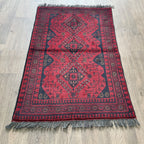 130 x 78 cm | Afghan Khal Muhammadi Rug - Khorasan Rugs