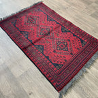130 x 78 cm | Afghan Khal Muhammadi Rug - Khorasan Rugs