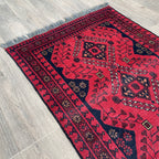 130 x 78 cm | Afghan Khal Muhammadi Rug - Khorasan Rugs