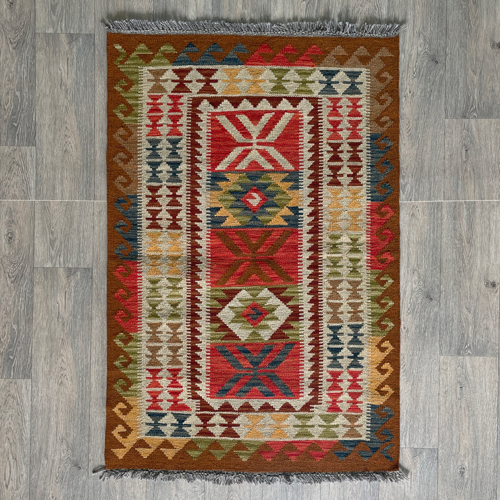 132 x 84 cm | Afghan Kilim Rug