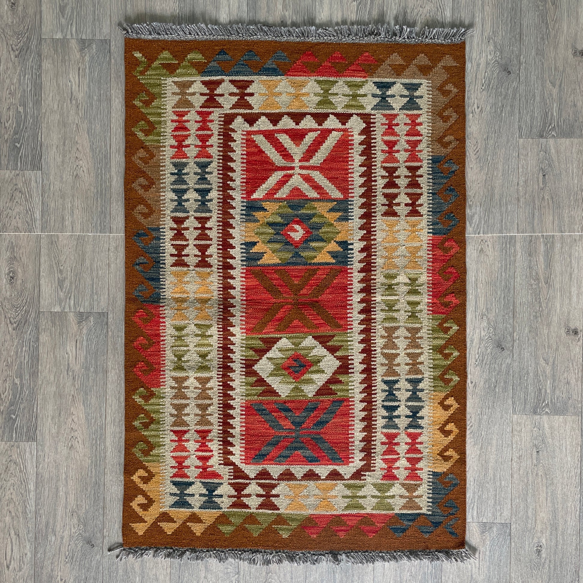 132 x 84 cm | Afghan Kilim Rug