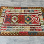 132 x 84 cm | Afghan Kilim Rug