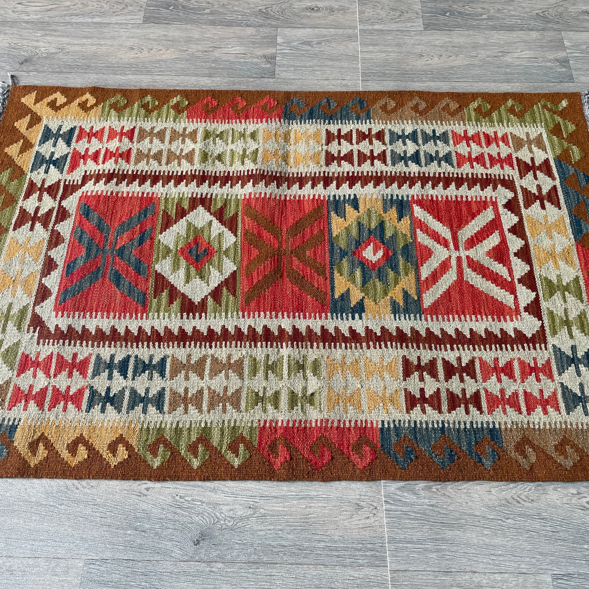132 x 84 cm | Afghan Kilim Rug