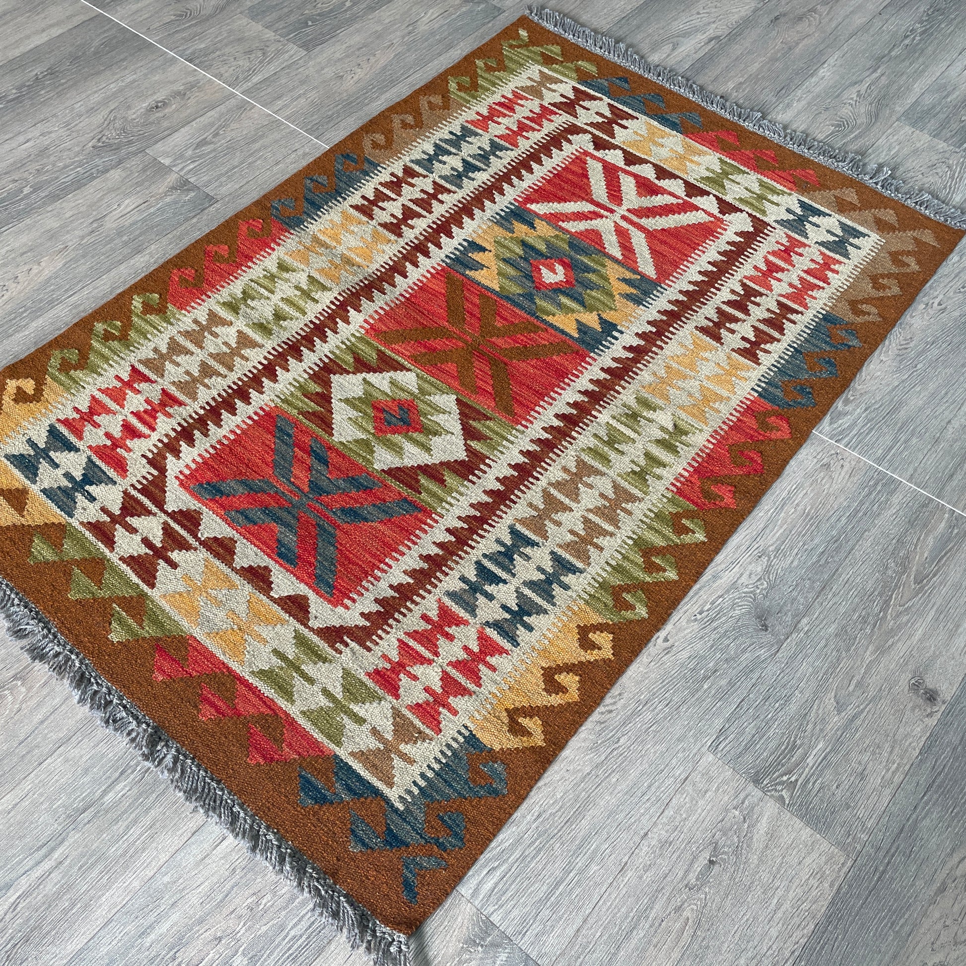 132 x 84 cm | Afghan Kilim Rug
