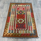 132 x 84 cm | Afghan Kilim Rug