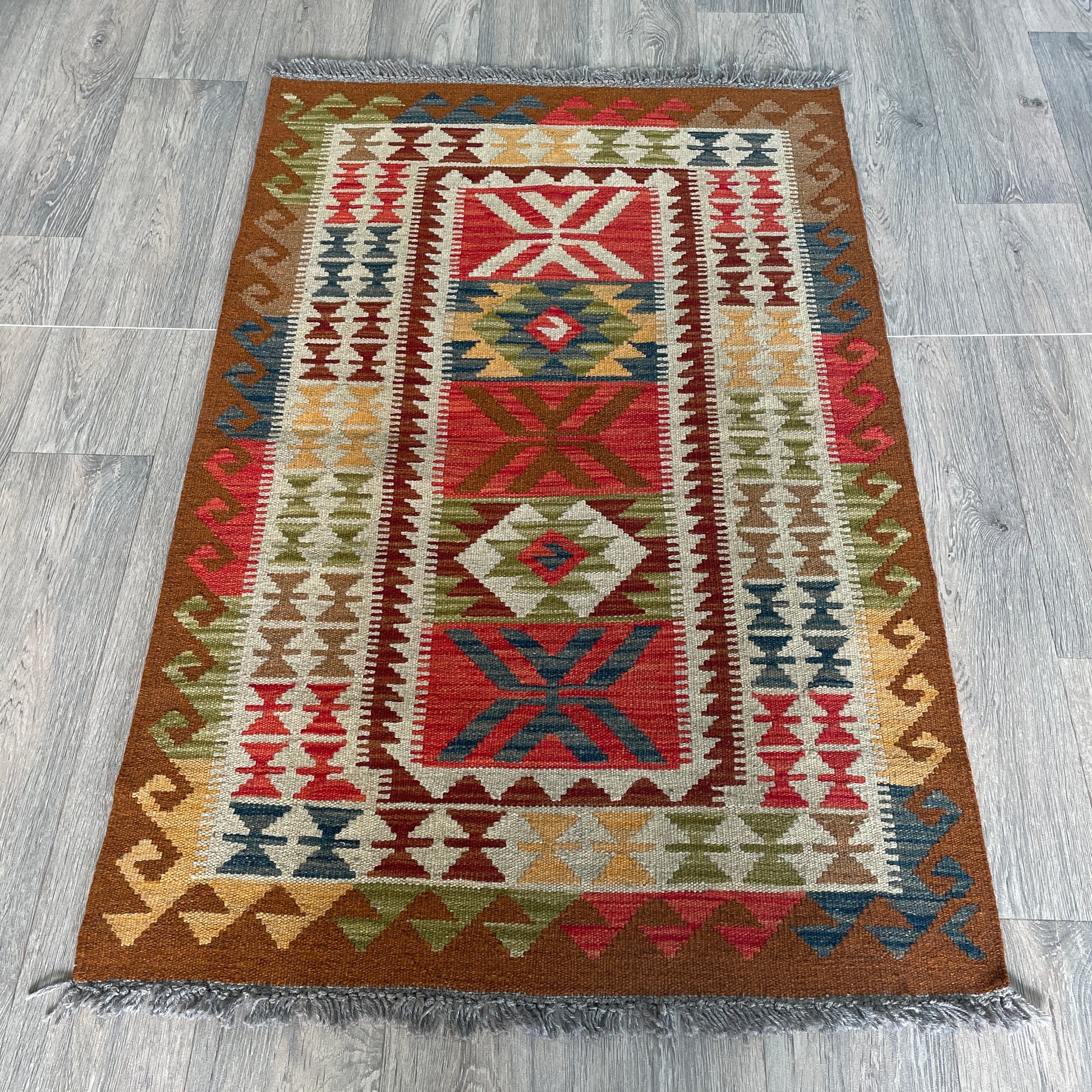 132 x 84 cm | Afghan Kilim Rug