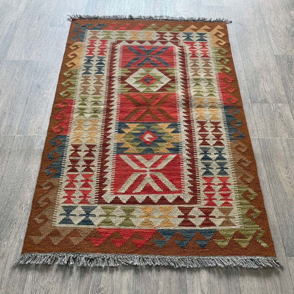 132 x 84 cm | Afghan Kilim Rug
