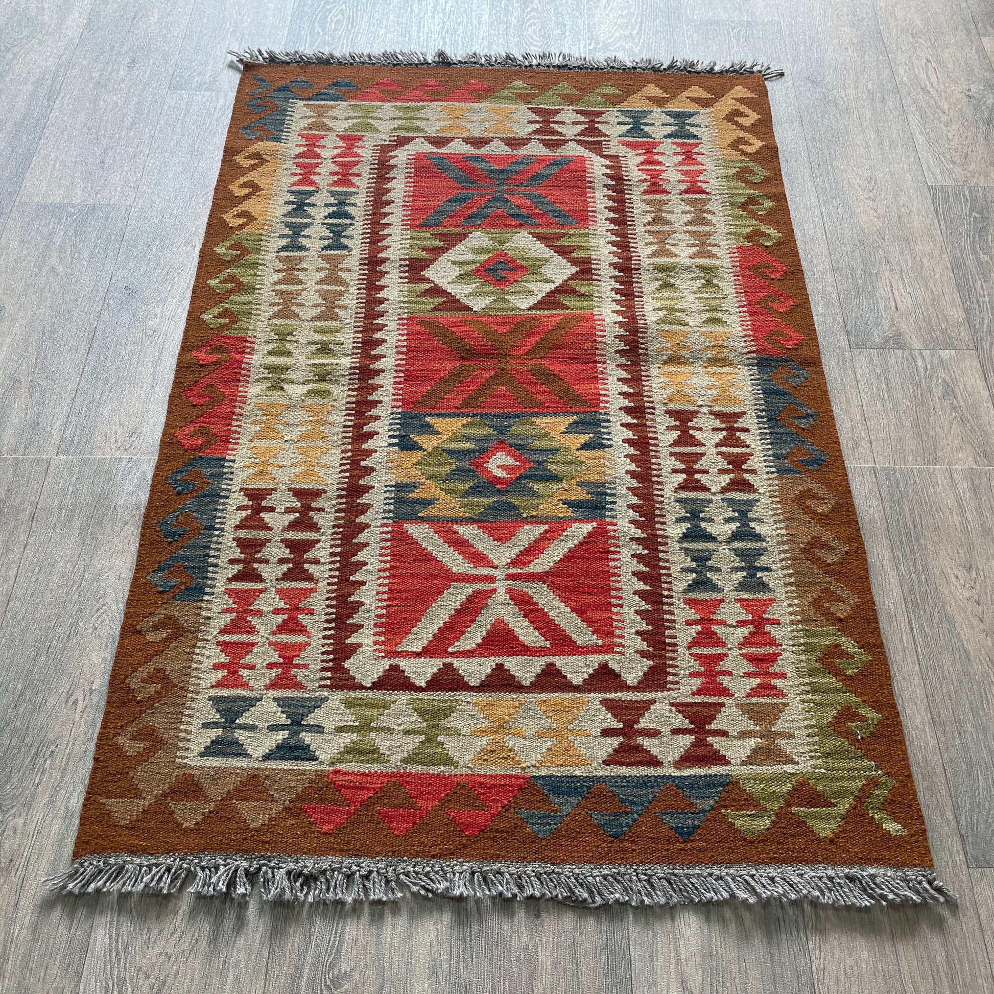 132 x 84 cm | Afghan Kilim Rug
