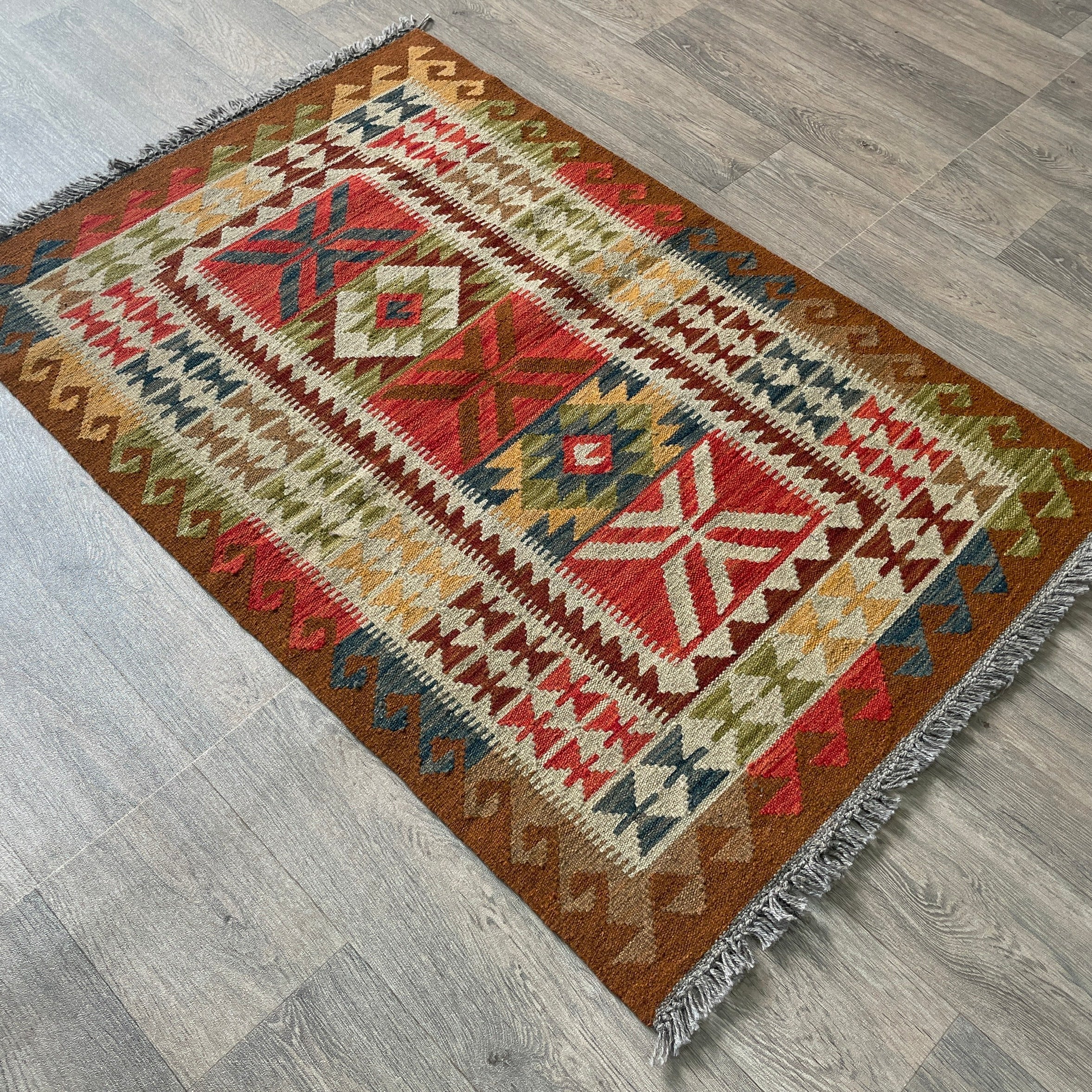 132 x 84 cm | Afghan Kilim Rug