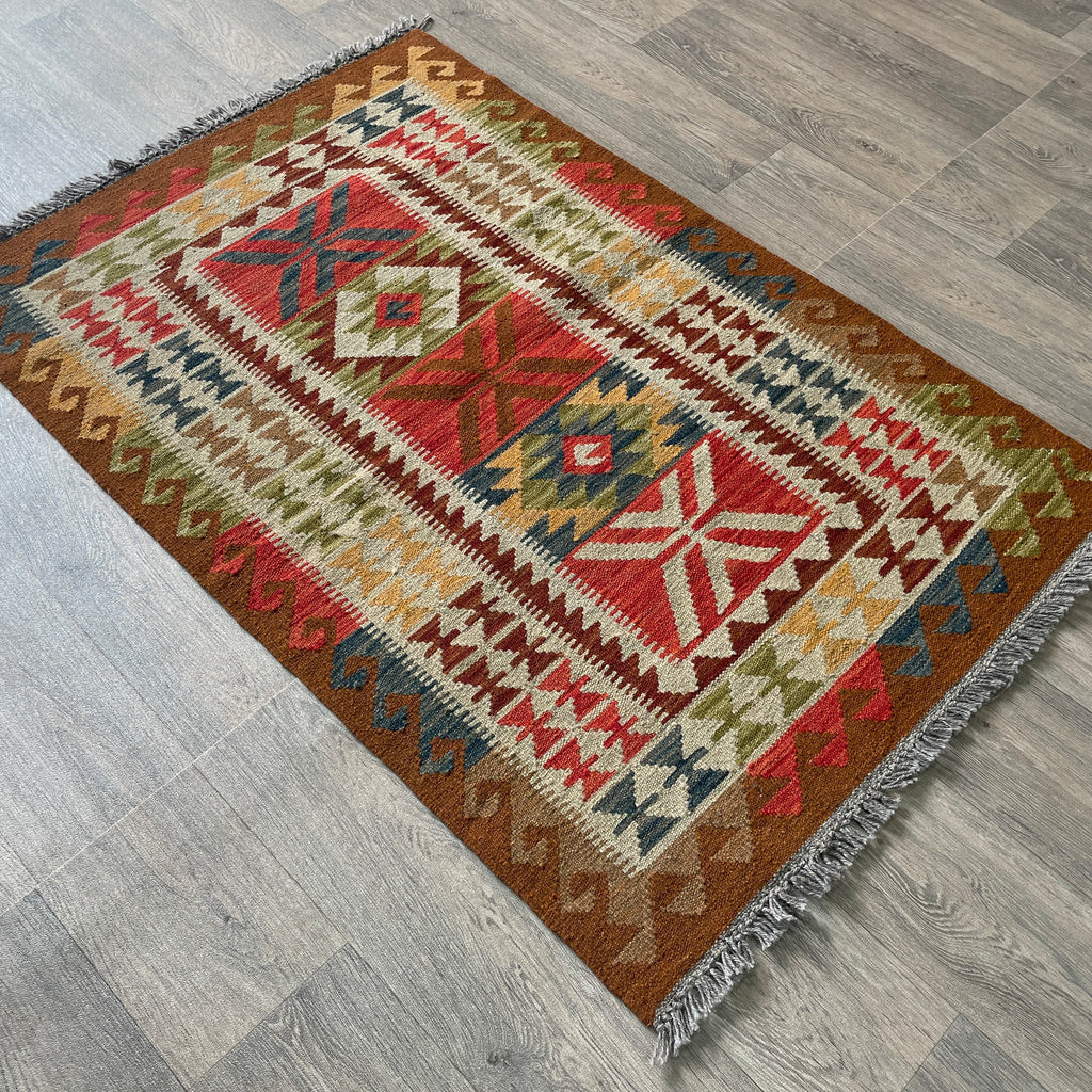 132 x 84 cm | Afghan Kilim Rug