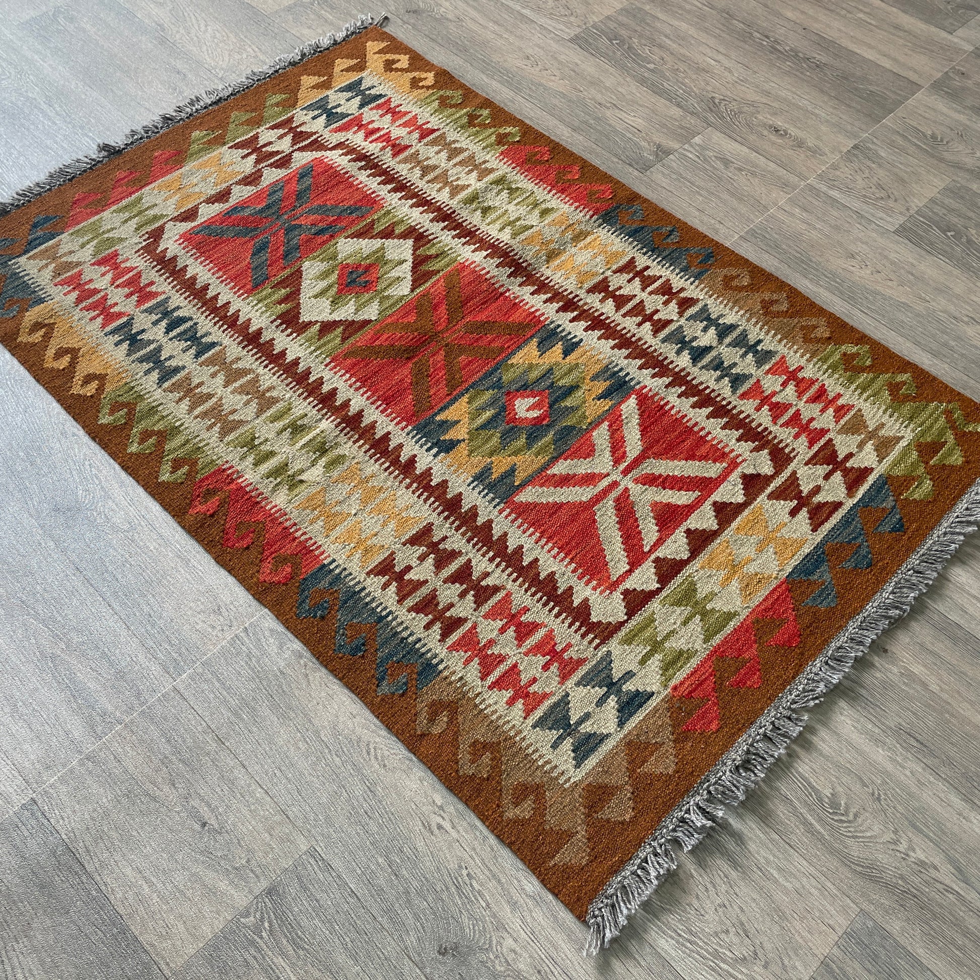 132 x 84 cm | Afghan Kilim Rug
