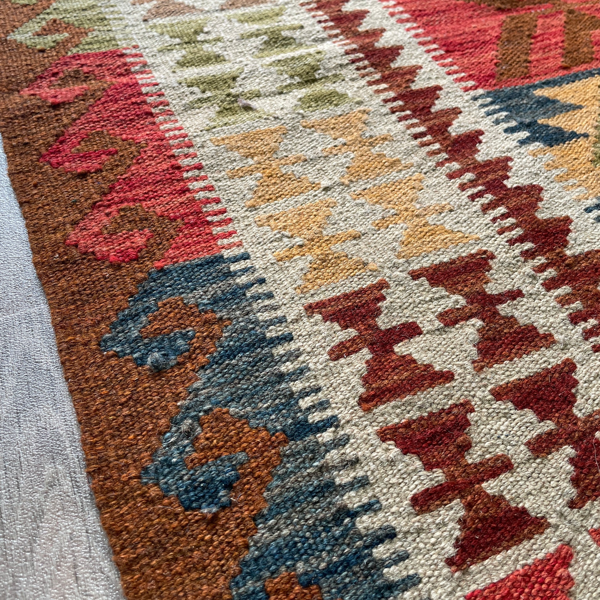 132 x 84 cm | Afghan Kilim Rug