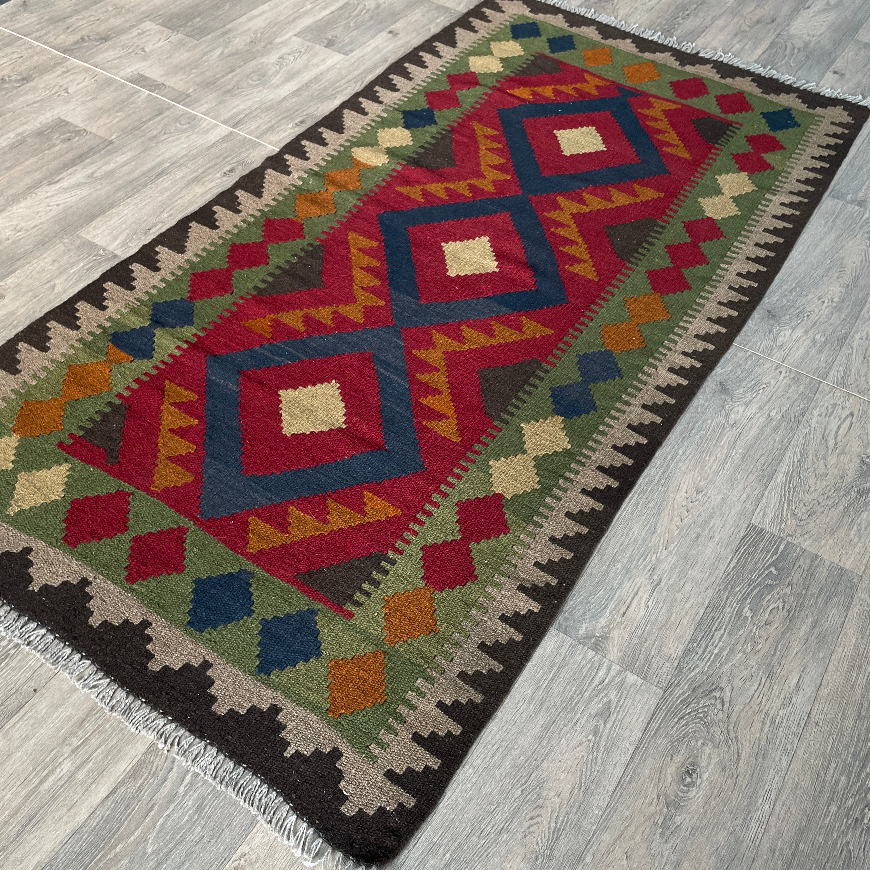 Afghan Maimana Kilim Rug