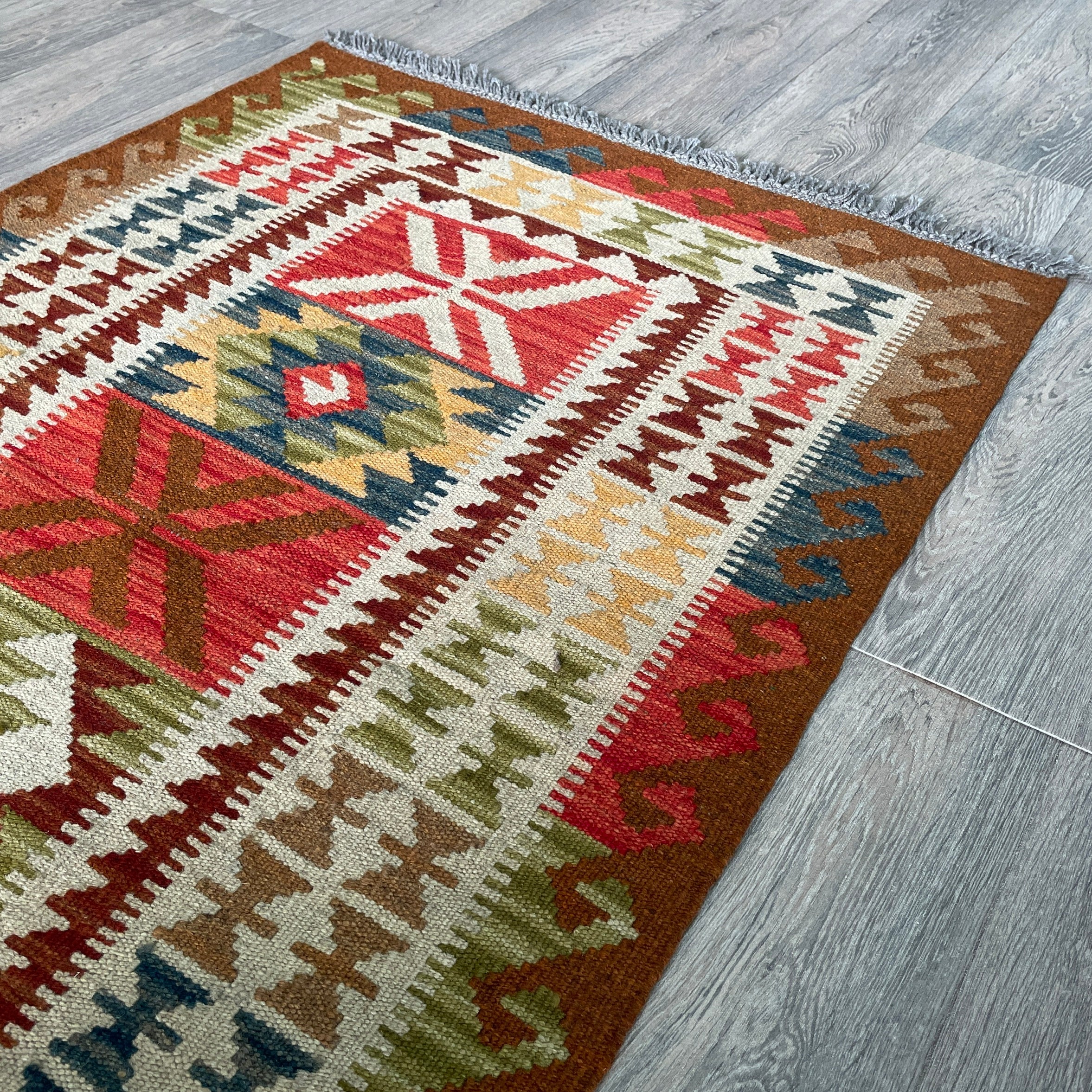 132 x 84 cm | Afghan Kilim Rug