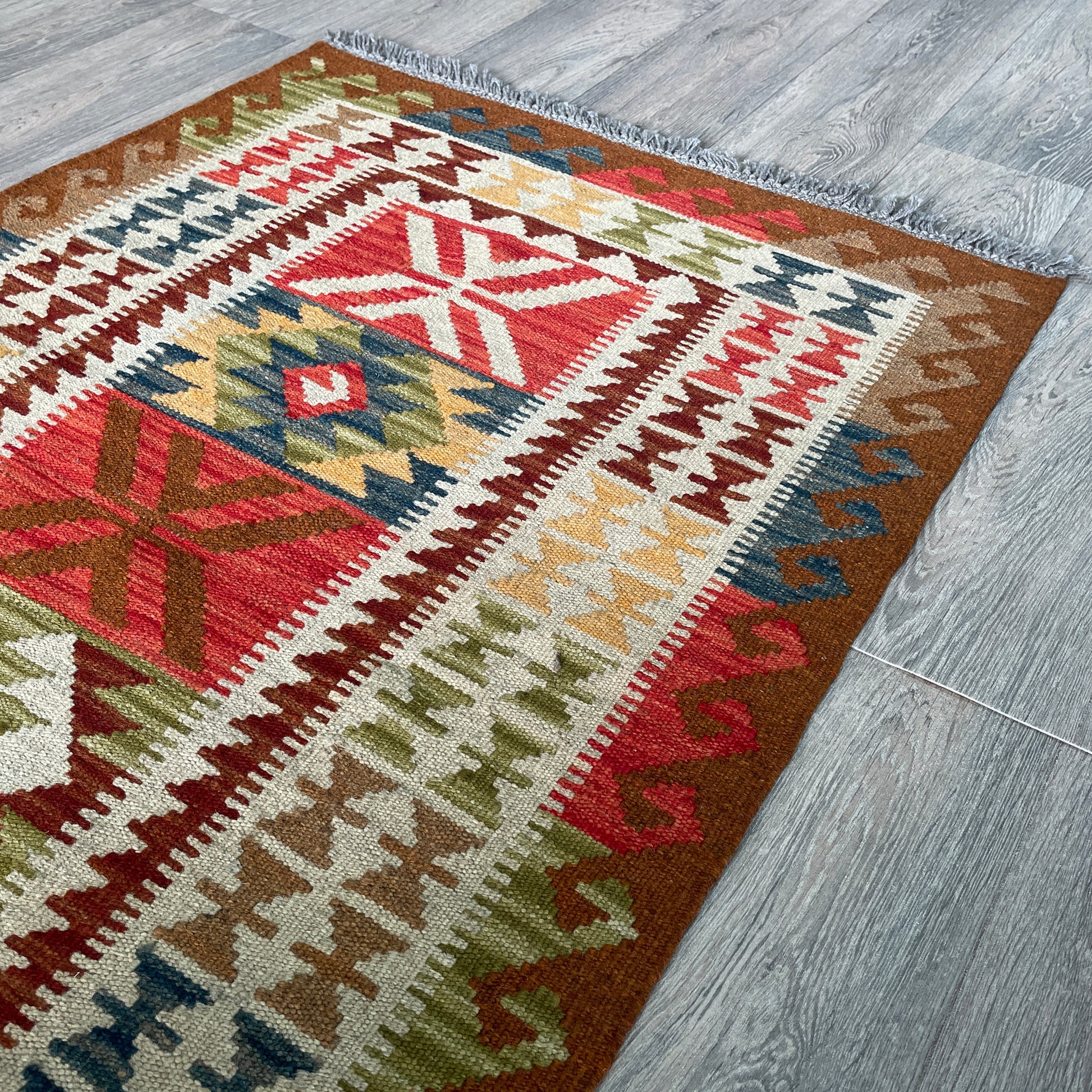 132 x 84 cm | Afghan Kilim Rug
