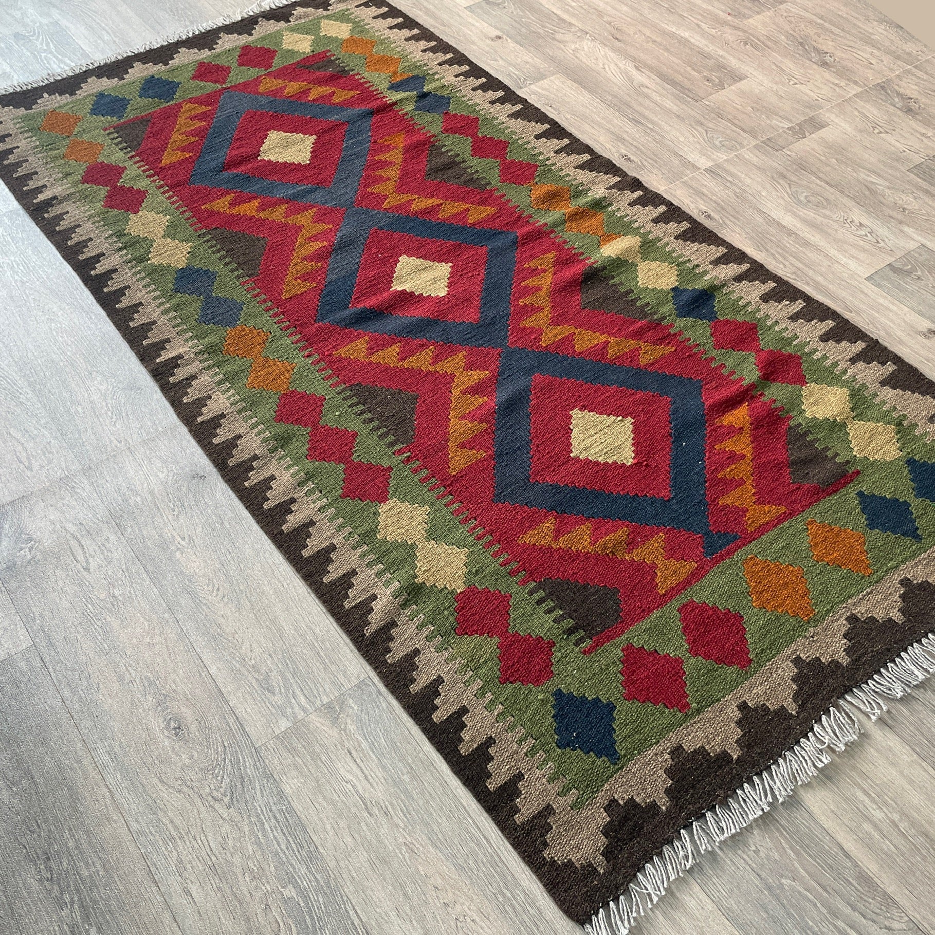 Afghan Maimana Kilim Rug