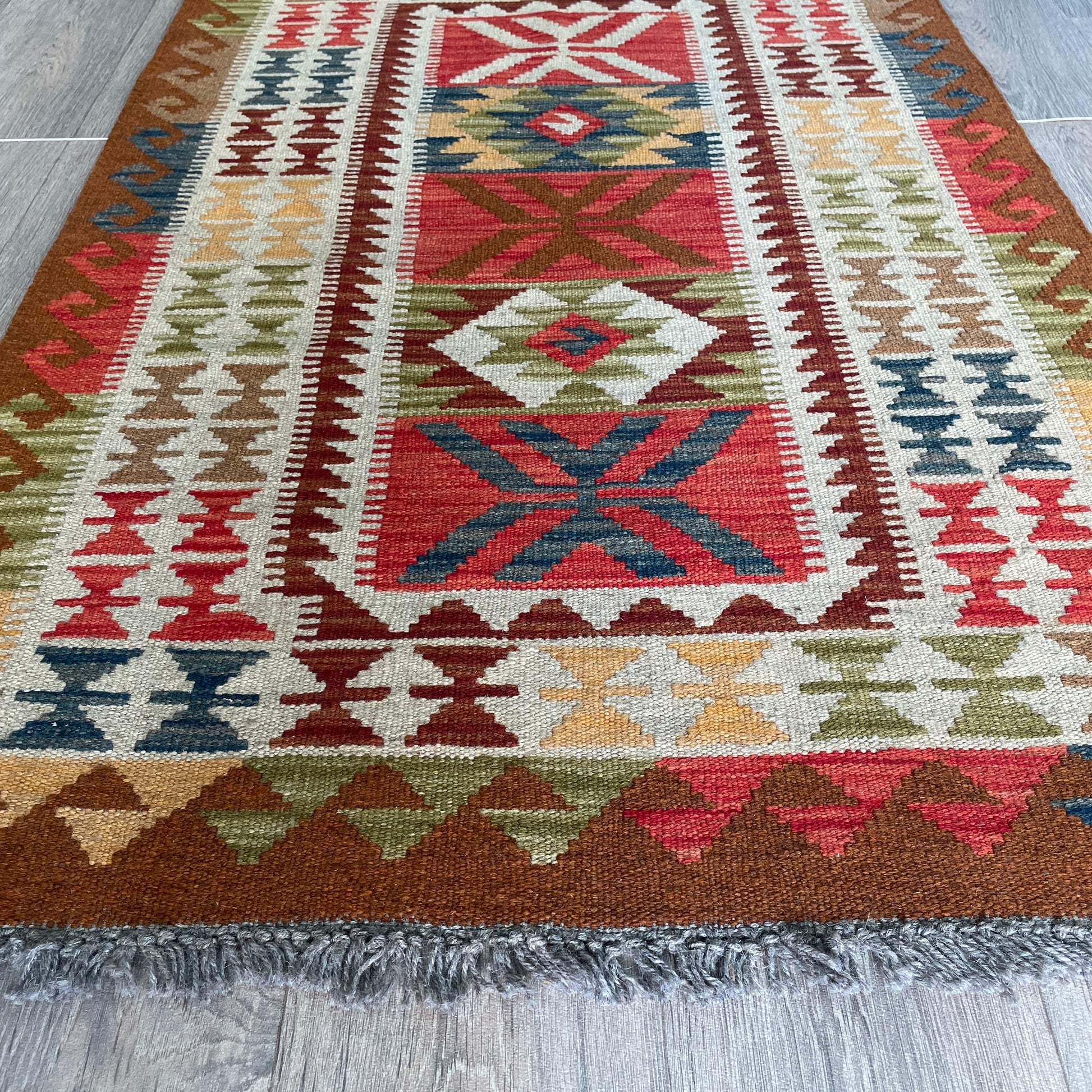 132 x 84 cm | Afghan Kilim Rug