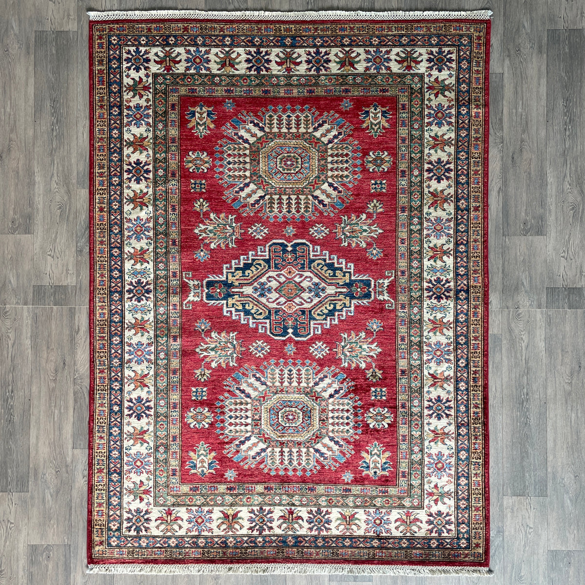 Afghan Super Kazak Rug