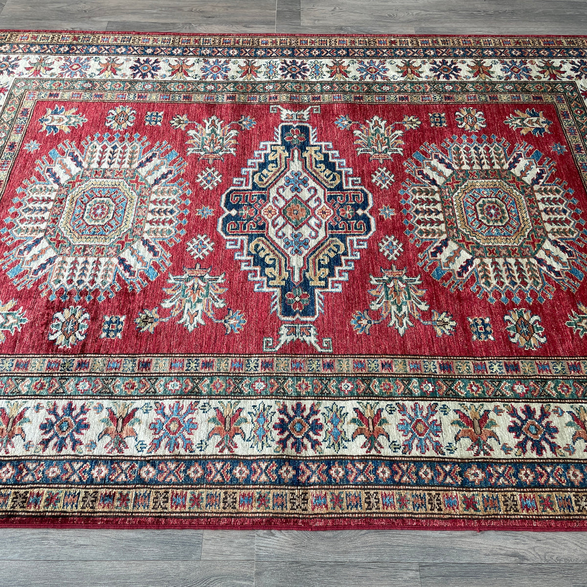 Afghan Super Kazak Rug