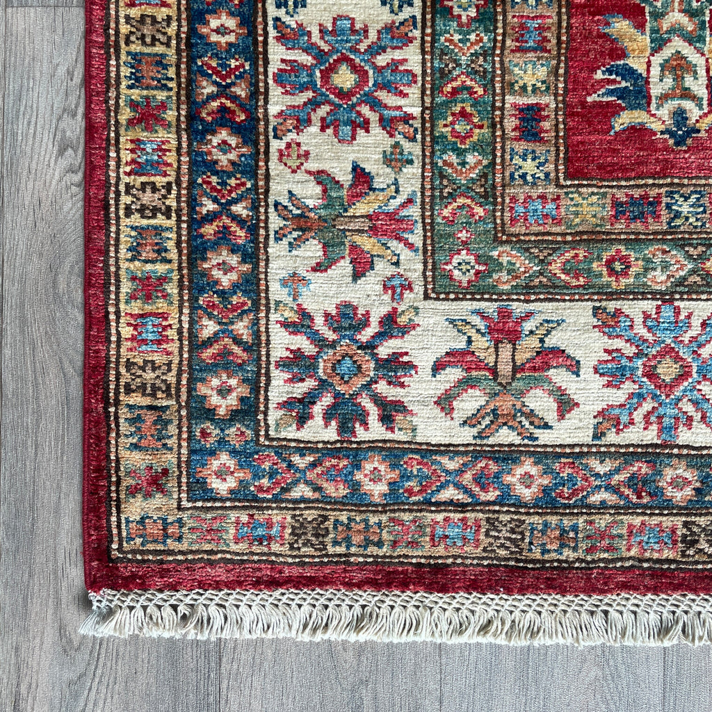 Afghan Super Kazak Rug
