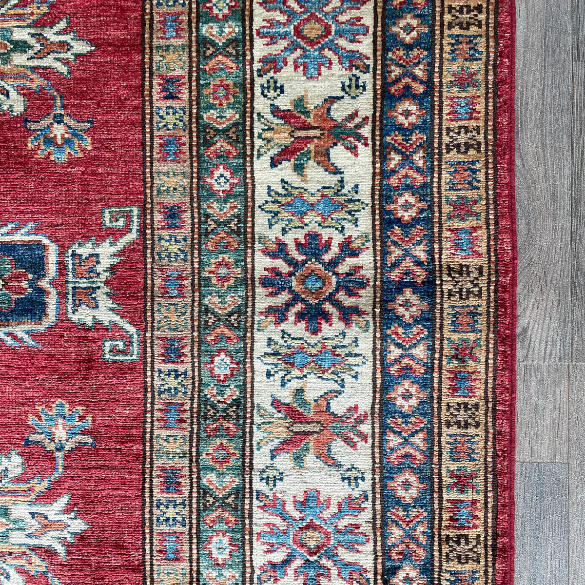 Afghan Super Kazak Rug