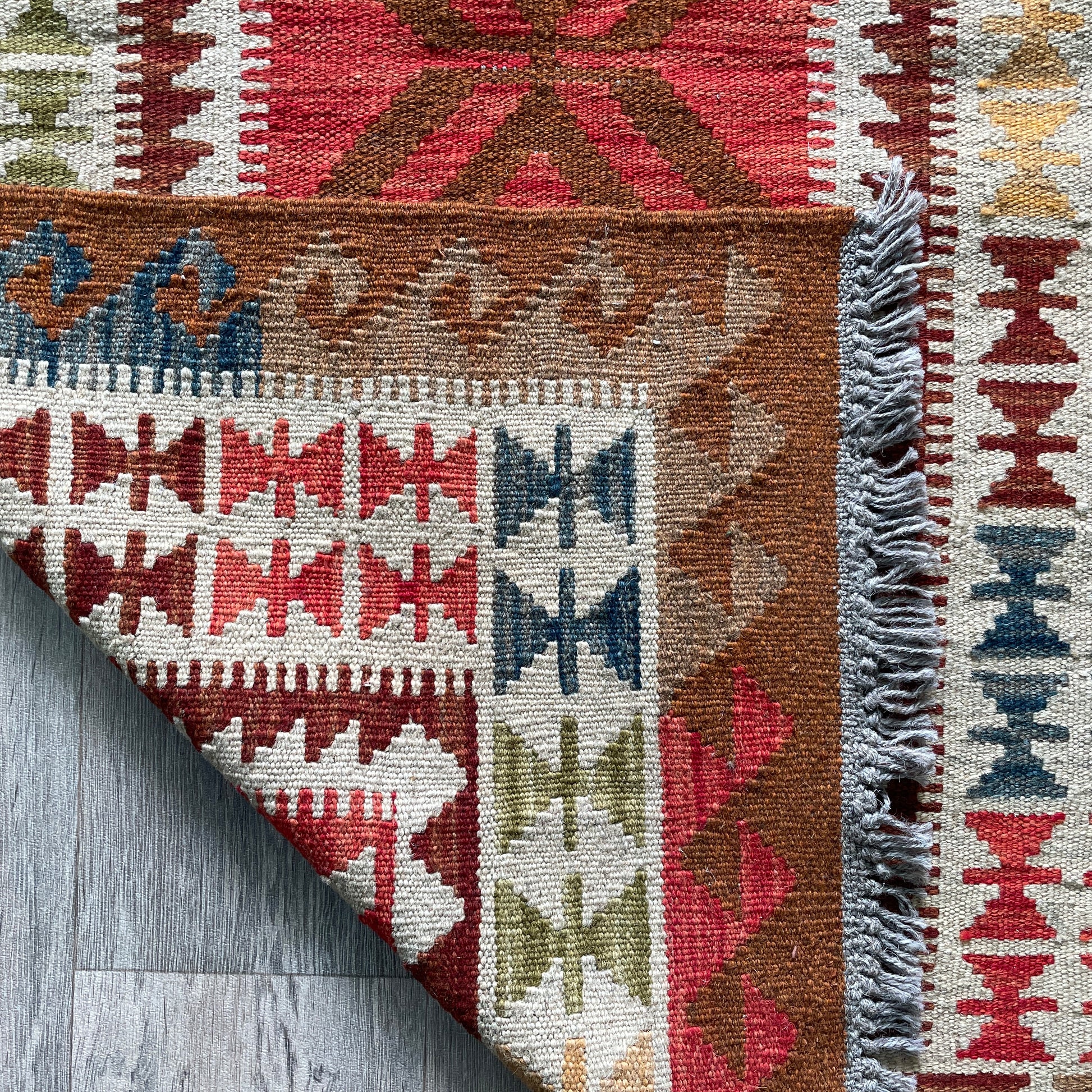 132 x 84 cm | Afghan Kilim Rug