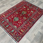 153 x 106 cm | Afghan Sultani Rug - Khorasan Rugs