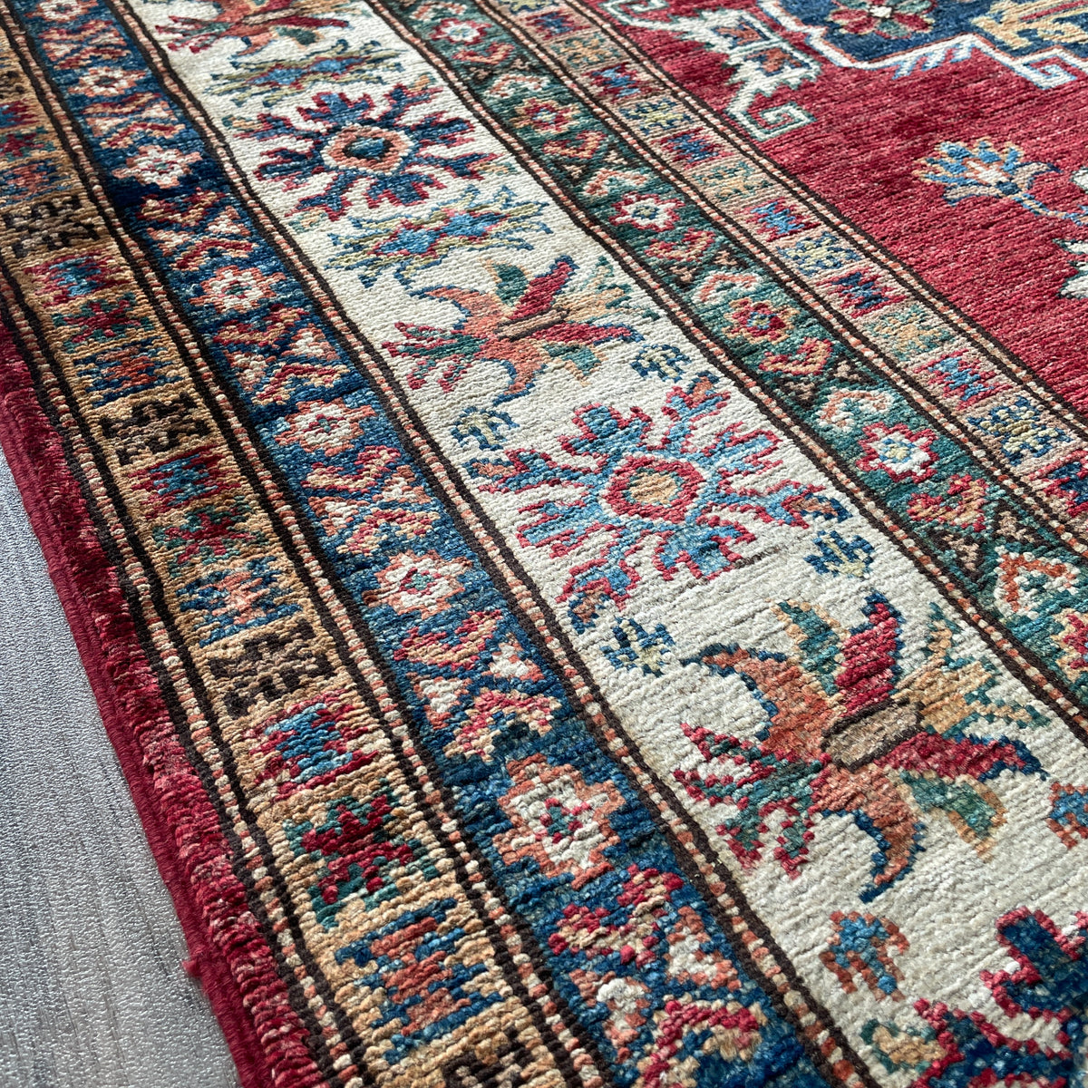 Afghan Super Kazak Rug