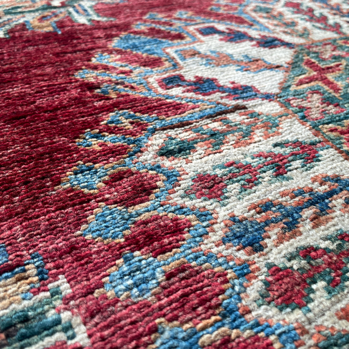 Afghan Super Kazak Rug