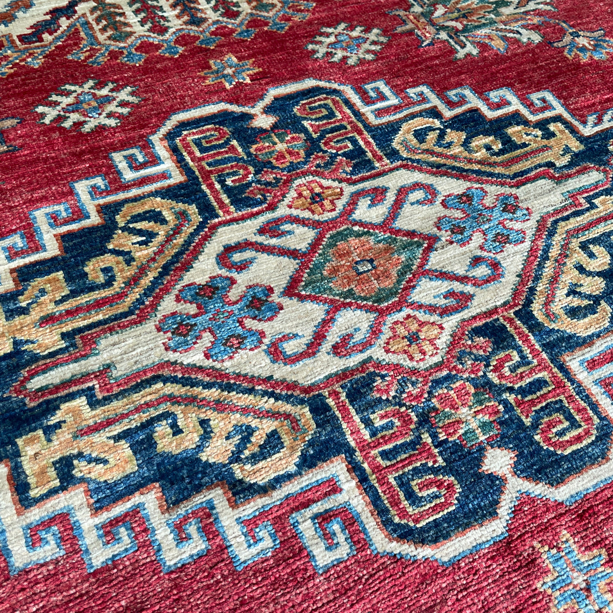 Afghan Super Kazak Rug