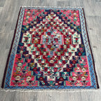Persian Senneh Kilim Small Rug