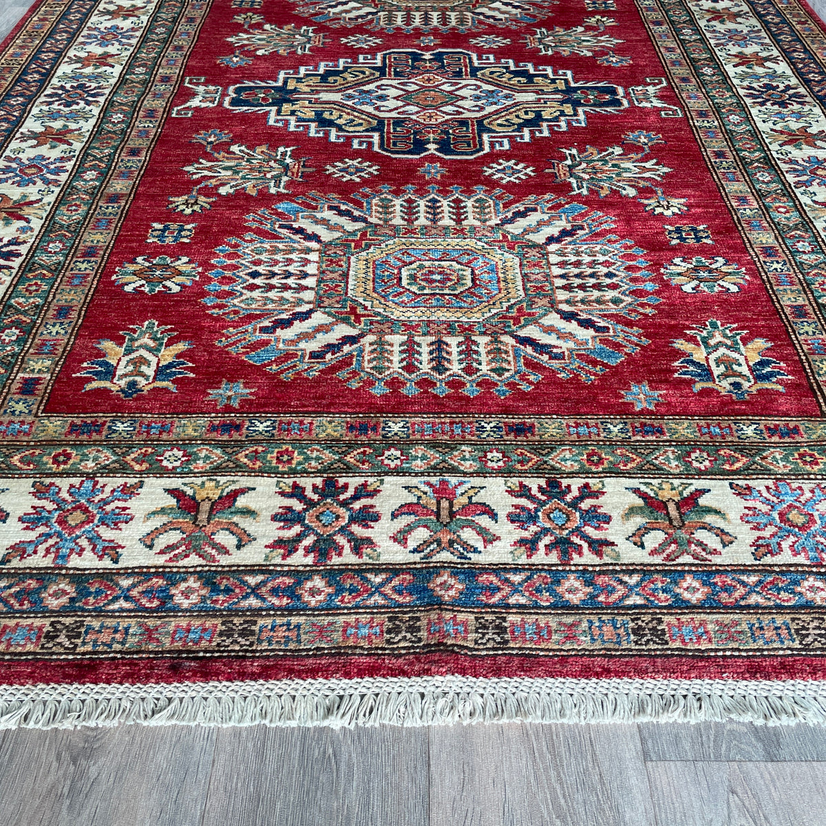 Afghan Super Kazak Rug