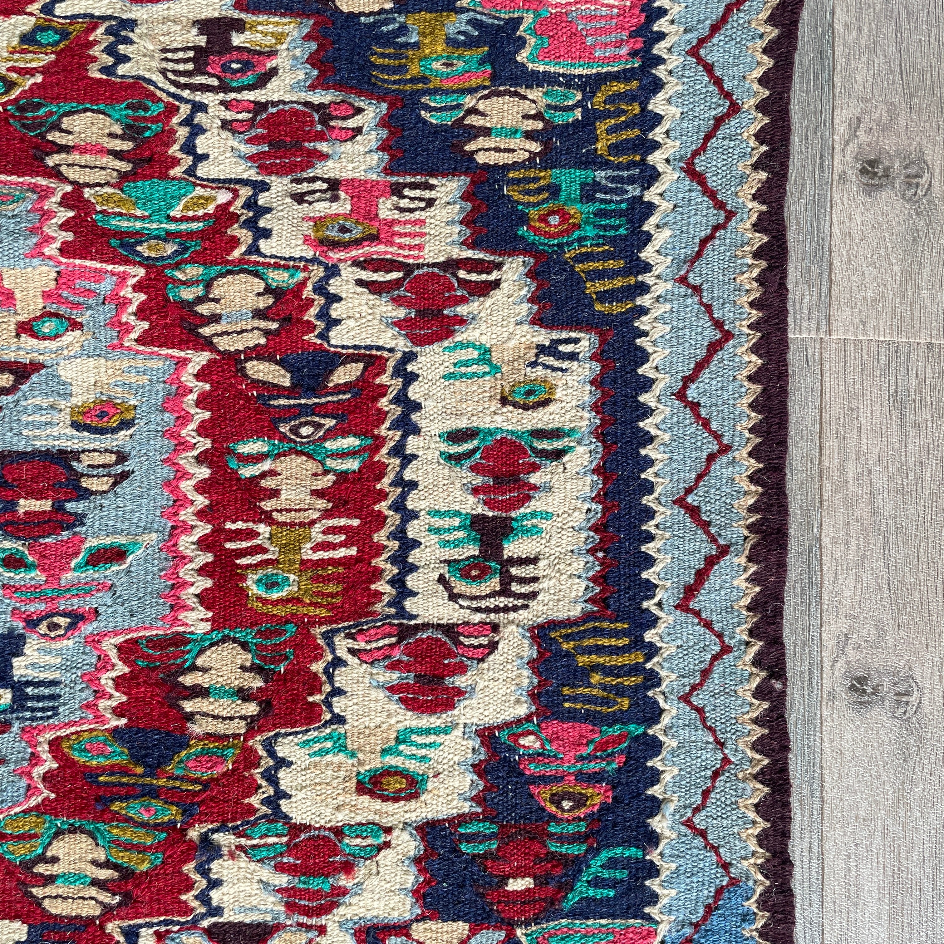 Persian Senneh Kilim Small Rug