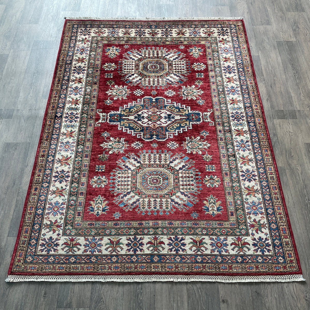 Afghan Super Kazak Rug