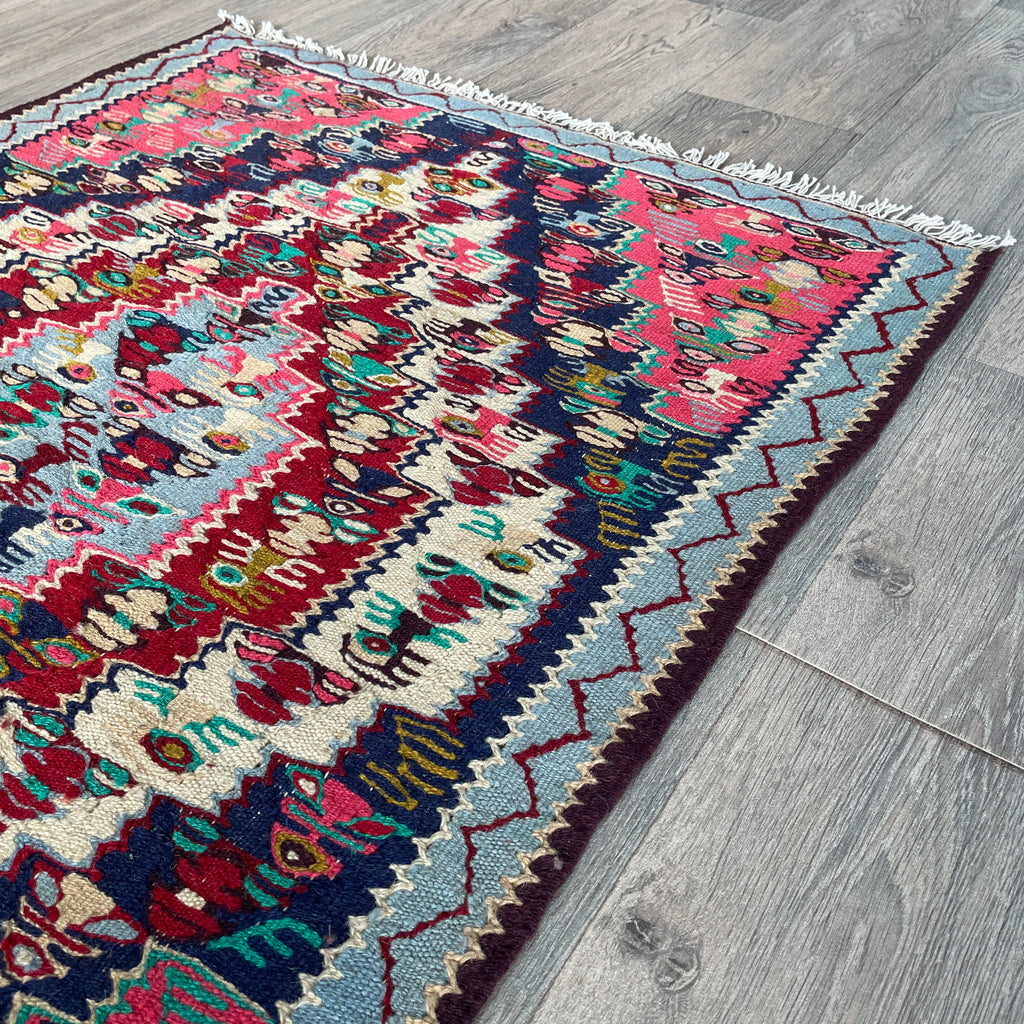 Persian Senneh Kilim Small Rug
