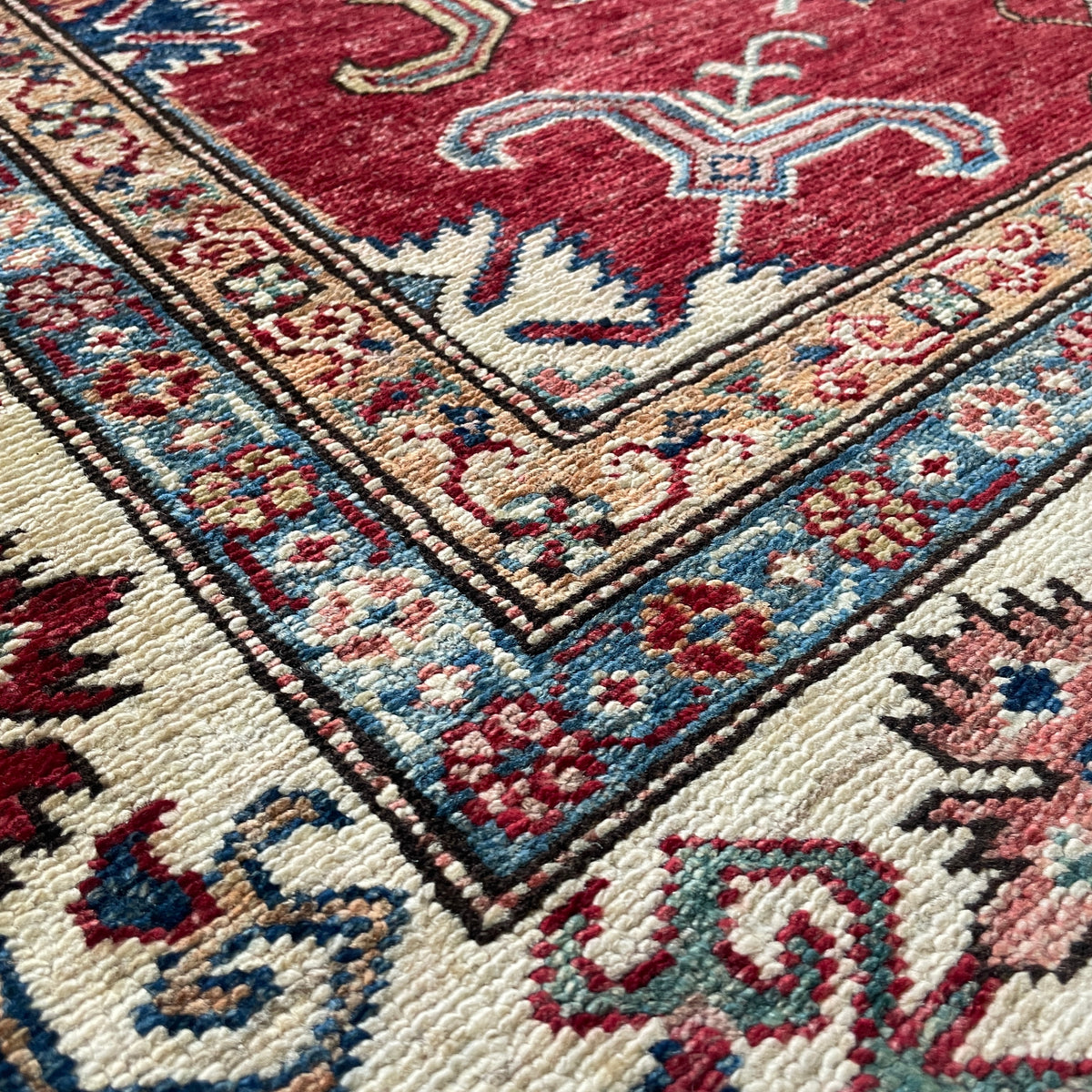 Afghan Super Kazak Rug