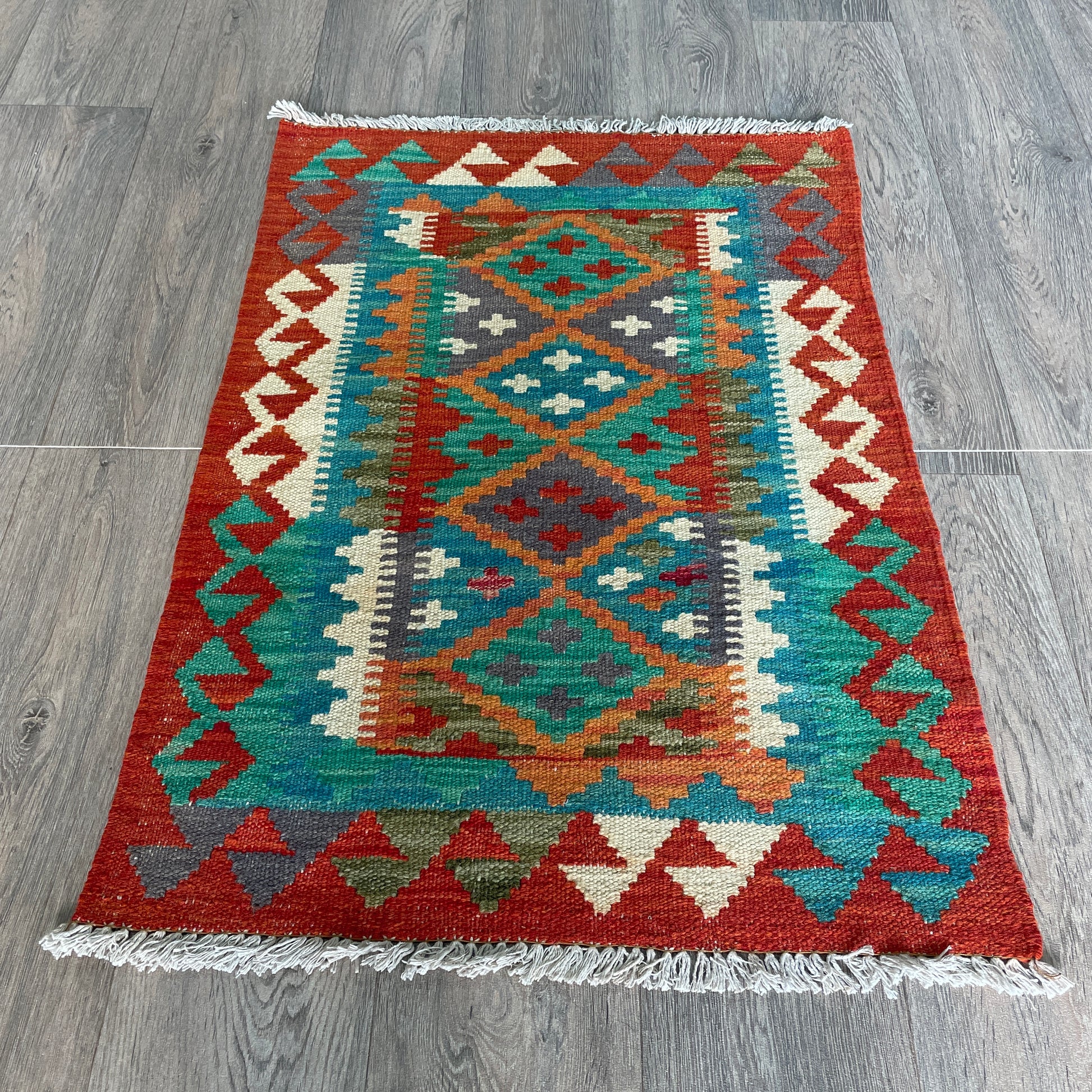 90 x 60 cm | Afghan Kilim Door Mat