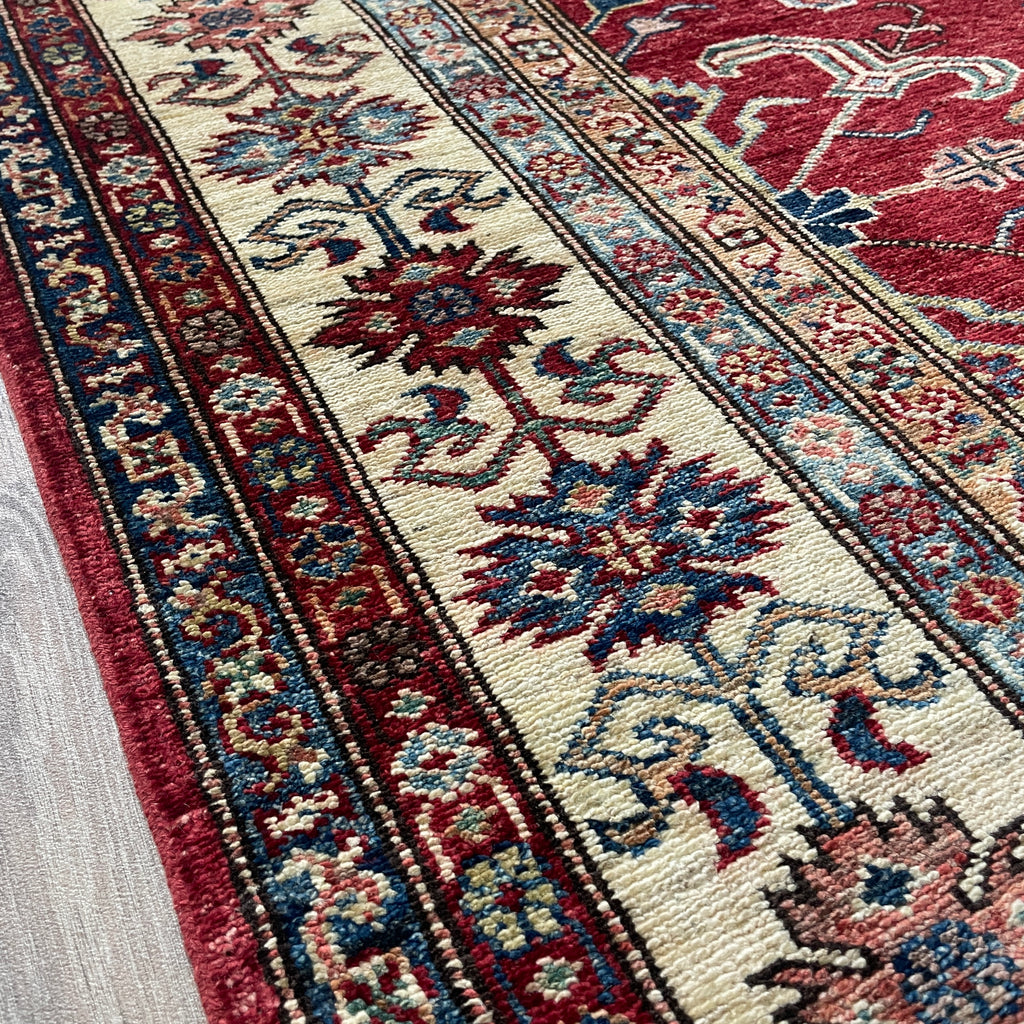 Afghan Super Kazak Rug