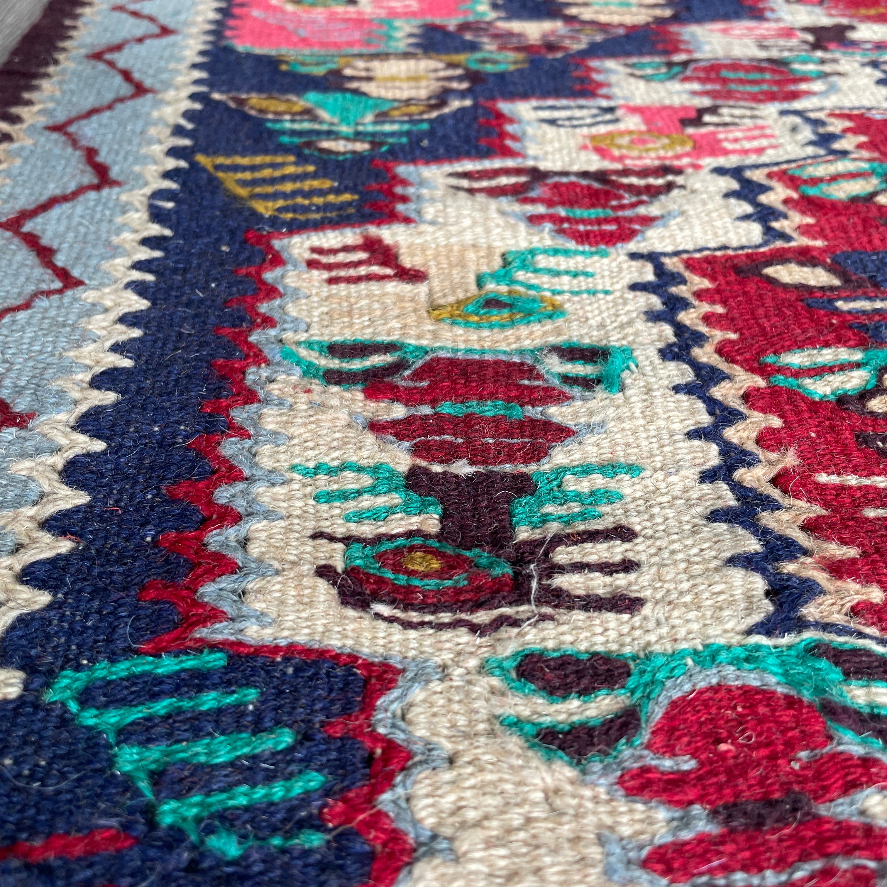Persian Senneh Kilim Small Rug