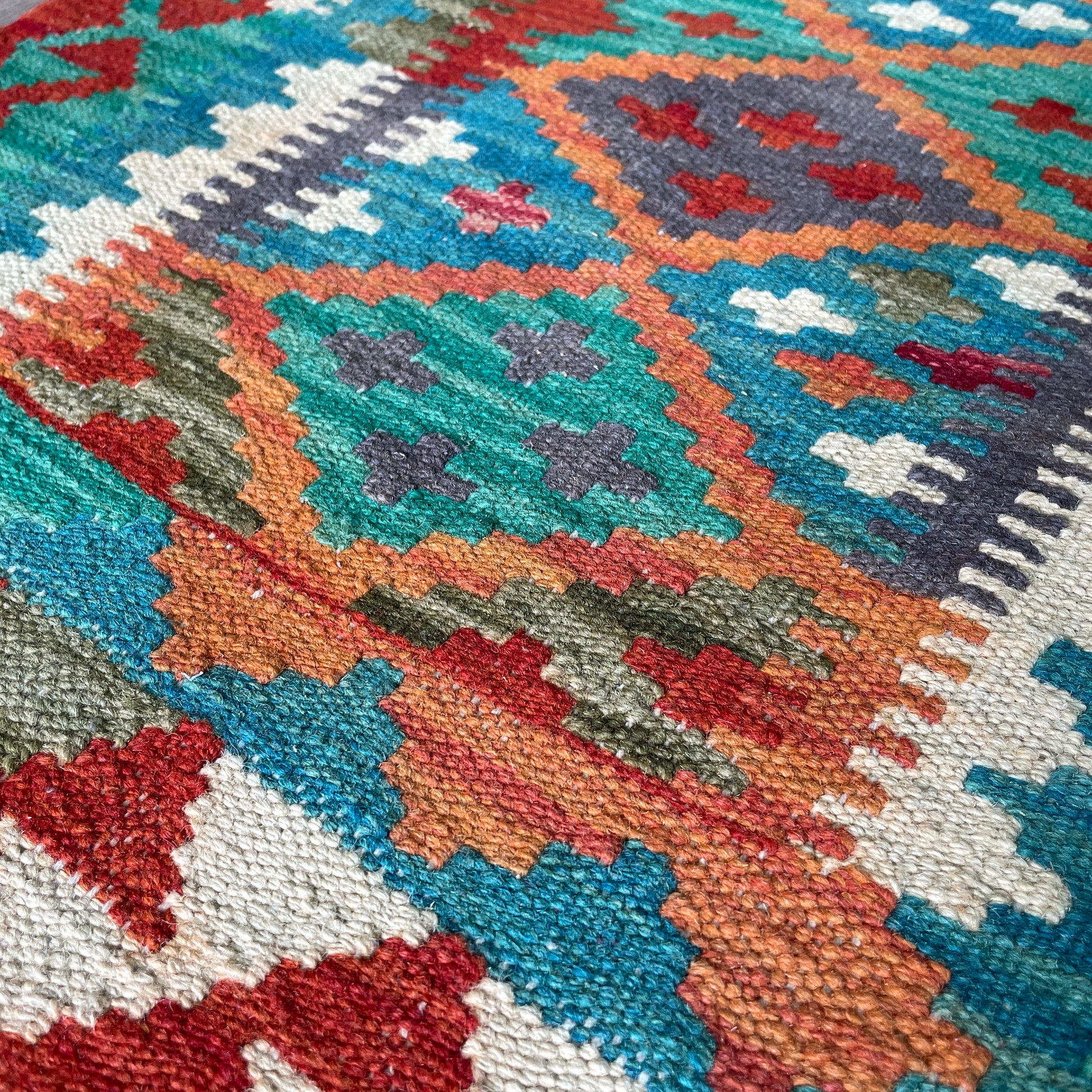 90 x 60 cm | Afghan Kilim Door Mat