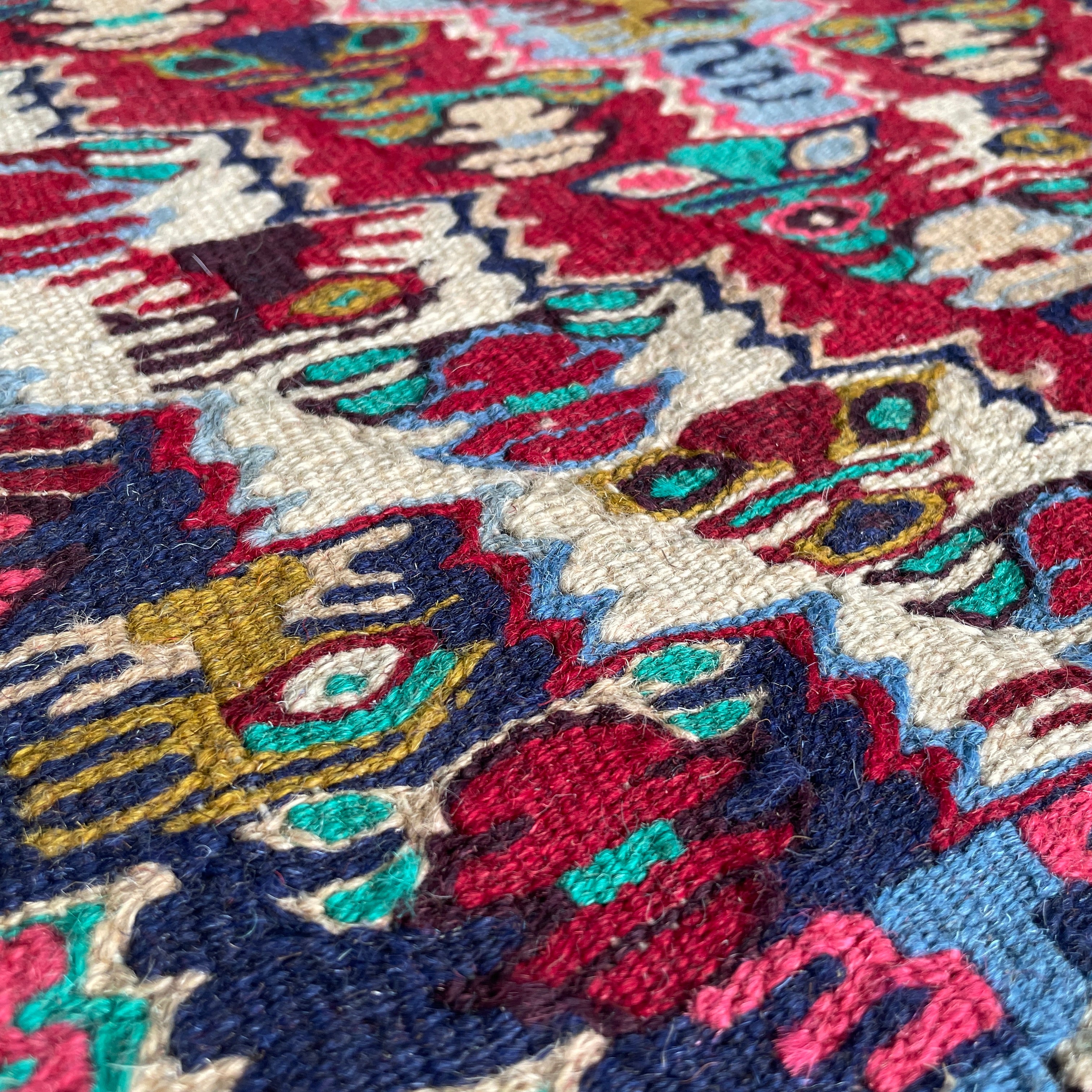 Persian Senneh Kilim Small Rug