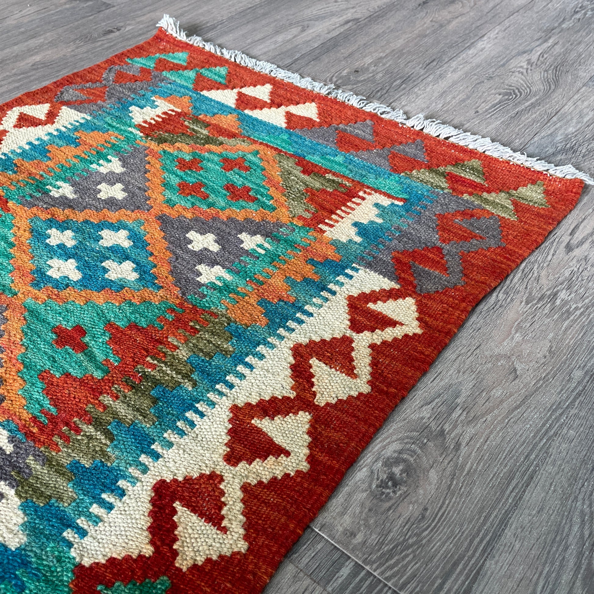 90 x 60 cm | Afghan Kilim Door Mat