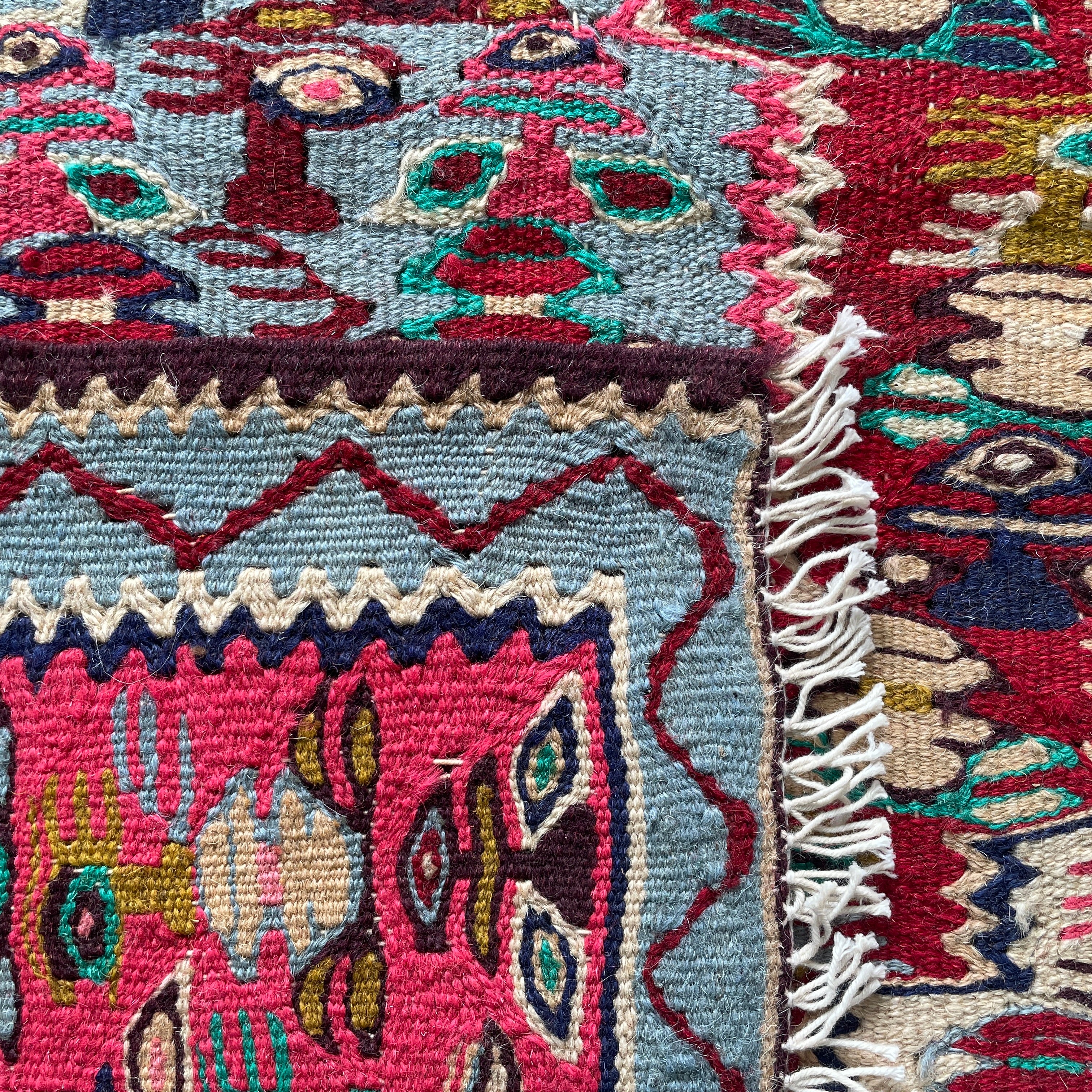 Persian Senneh Kilim Small Rug
