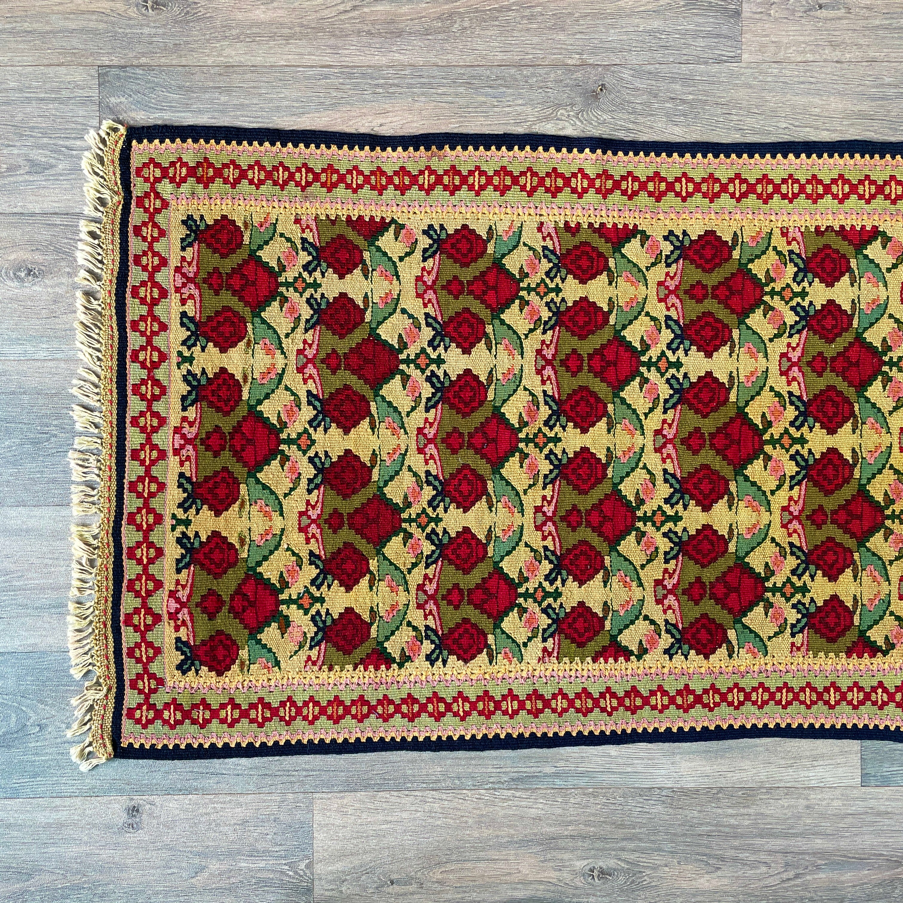 Persian Senneh Kilim Runner