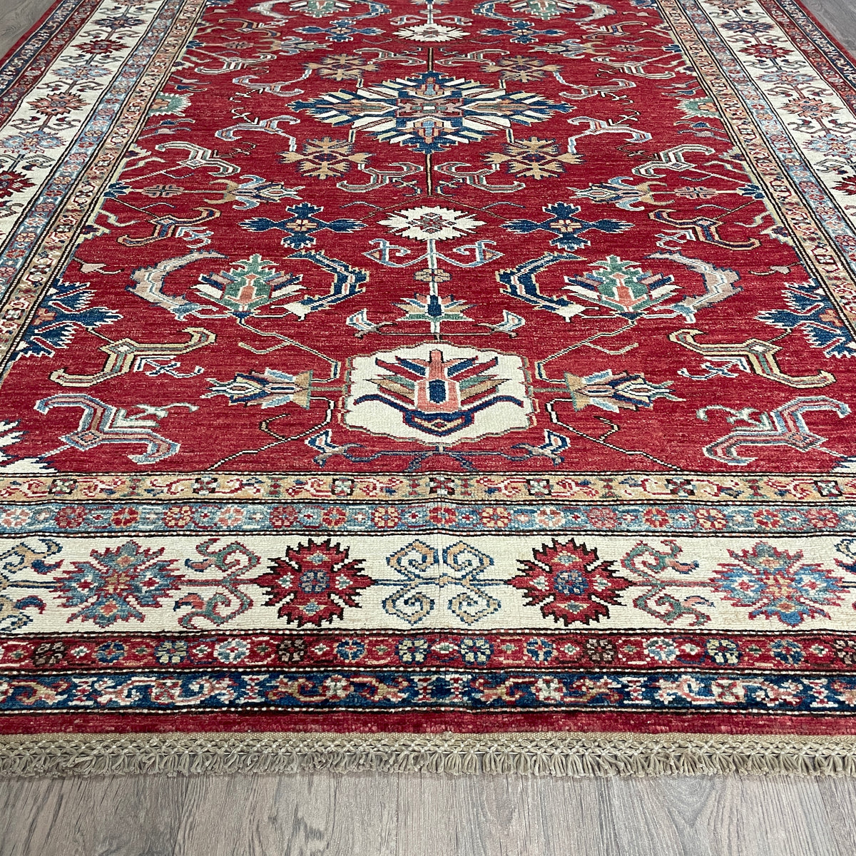 Afghan Super Kazak Rug